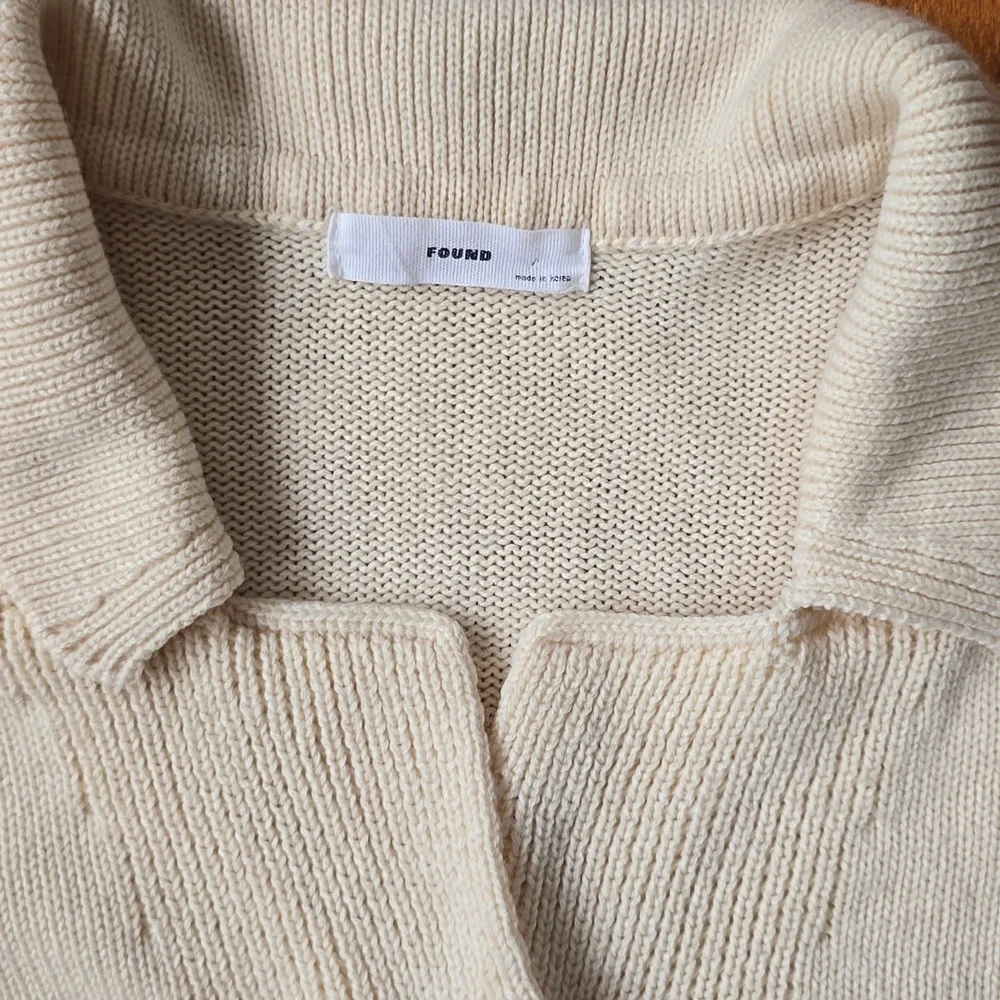 Women's FOUND cream cardigan see pics for sizing - Picture 2 of 8